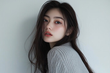 asian girl modelling 