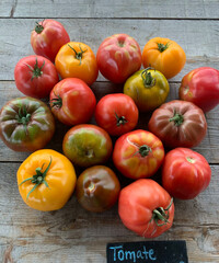 red and yellow tomatoes