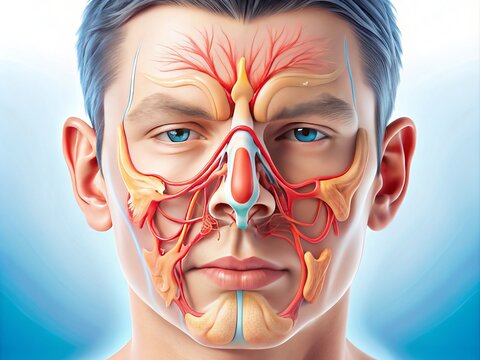 nasal conchae illustration