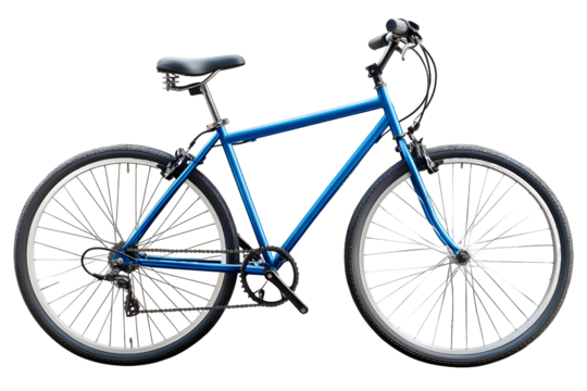 bicycle isolated on transparent background