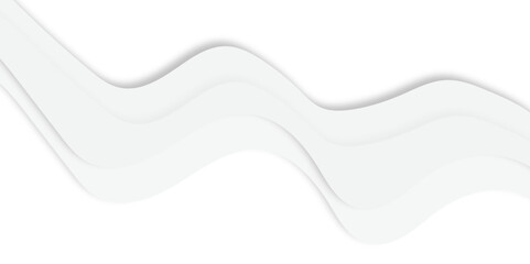 abstract curve line white background. Soft smooth lines curving to form a surface of light and white and light gray wave modern soft luxury texture with smooth and clean vector subtle .	