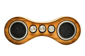 binoculars isolated on transparent background