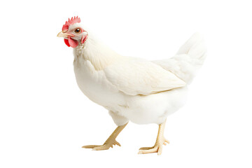 Fototapeta premium chicken on wtransparent background