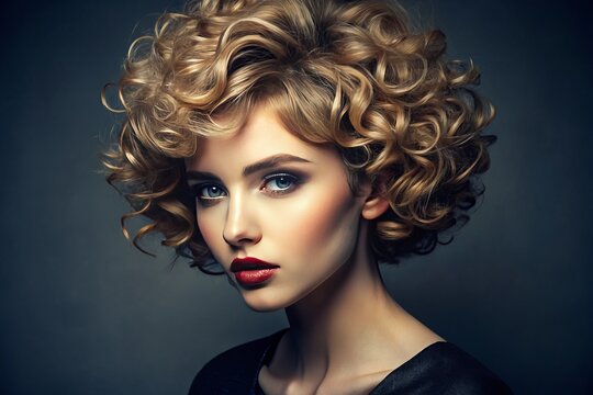 perm short hair fashion photography stylish cuts tousled texture curly locks short hair styles