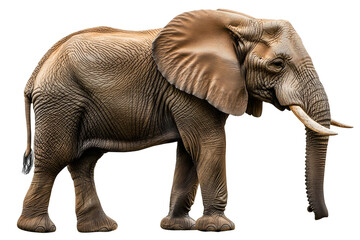 Obraz premium elephant isolated on transparent background