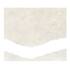 Obraz premium Ripped beige paper png sticker, transparent background