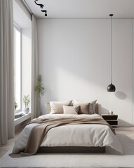 modern bedroom interior