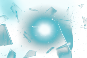 PNG broken shattered glass background transparent