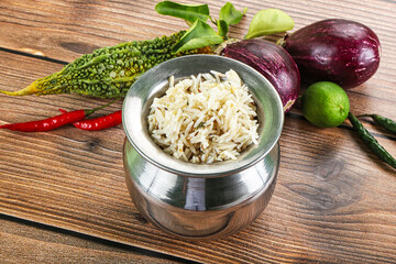 Indian cuisine - jeera rice basmati