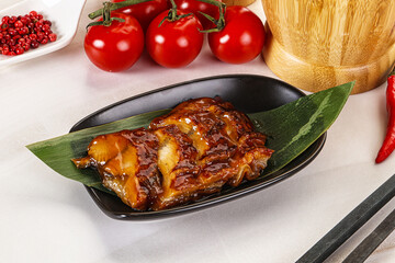 Grilled eel with unagi sauce