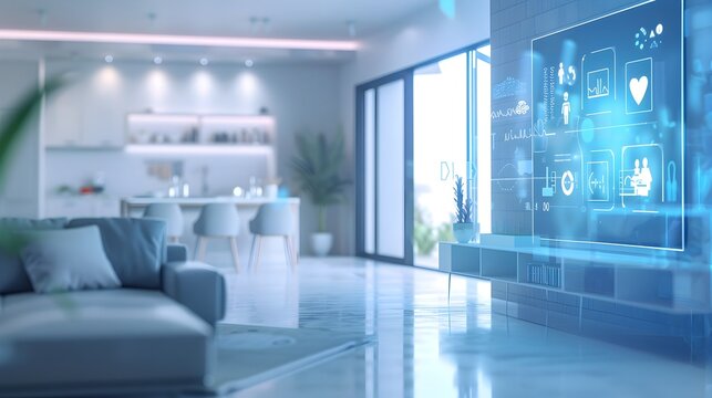 Remote Patient Monitoring System in a Smart Home Enhancing Elderly Care and Independence - Powered by Adobe