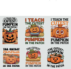 Retro Girly Pink Coquette Bow Halloween Design