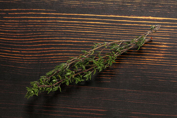 Thyme - aromatic seasoning herbal plant
