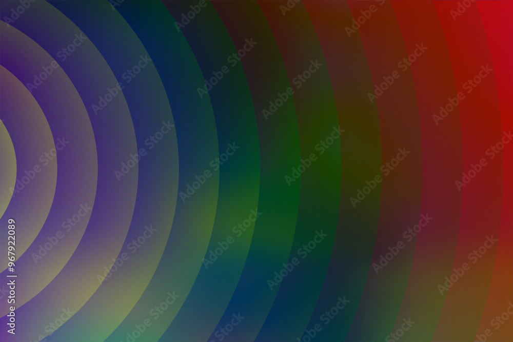 Aufkleber Circles color gradient background, texture blur abstract background, abstract gradation blur texture. Blurred colored soft gradient background for presentation, banner, backdrop
