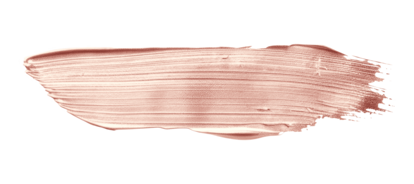 Minus sign png rose gold shimmer brush stroke, transparent background