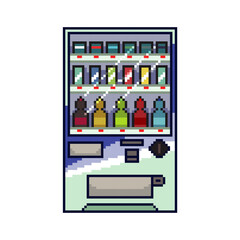 vending machine drink pixel art