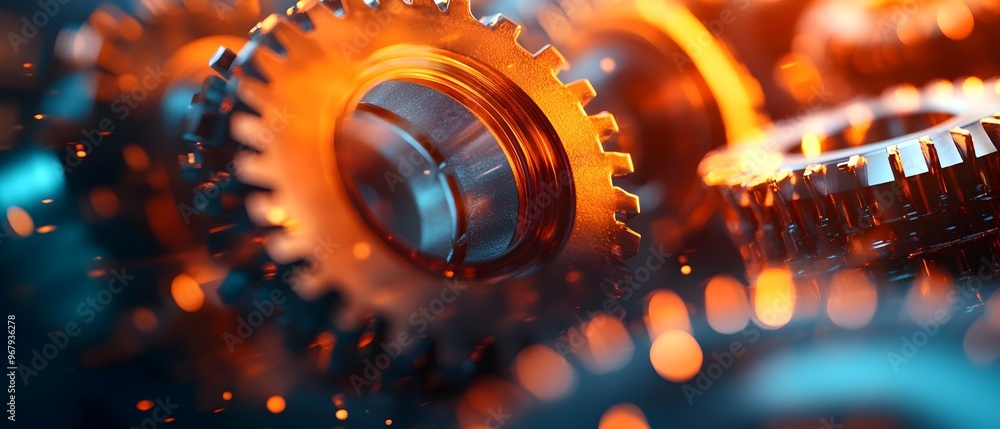 Poster streamlined workflow optimization with a focus on improved efficiency and productivity