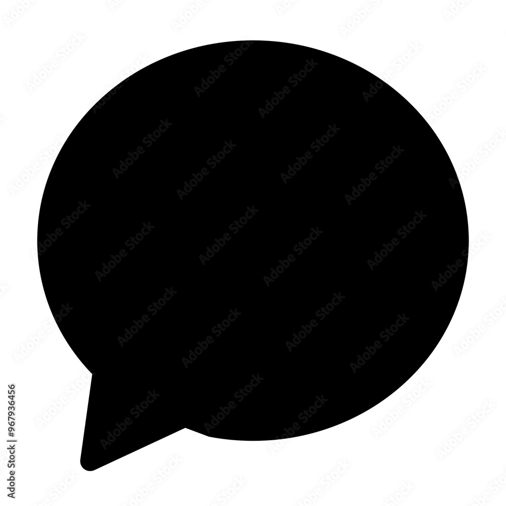 Poster png speech bubble chat icon for instant messaging app
