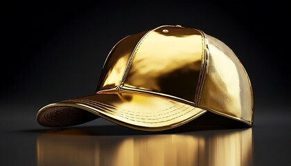  Gold committee cap isolated on background, committee, cap, gold, isolated,background, accessory, fashion, headwear