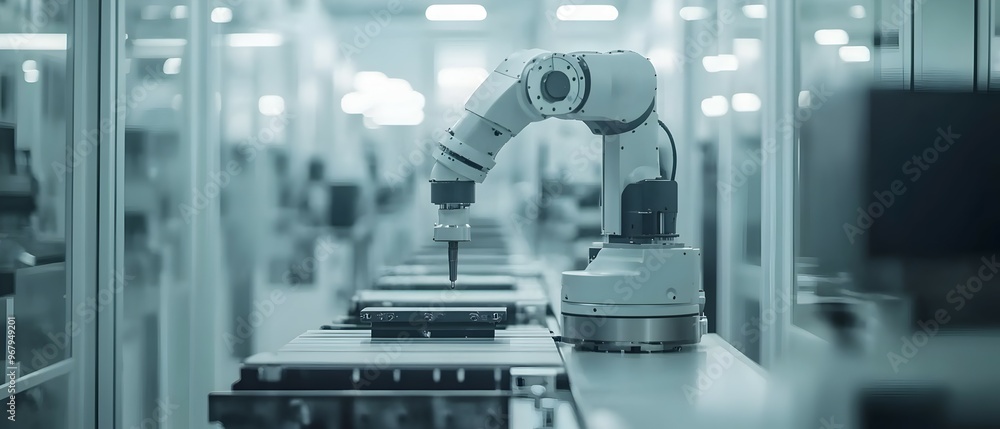 Aufkleber precision in robotics automation showcasing the exactness and accuracy achieved in modern automated 