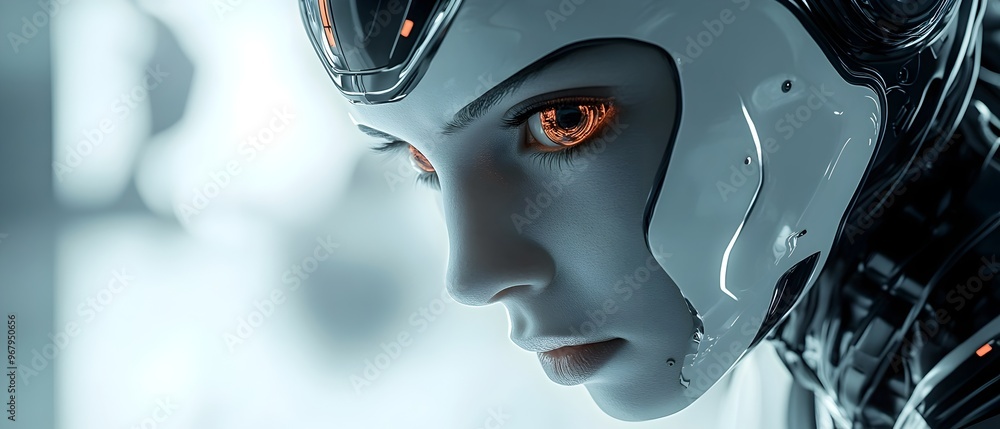 Poster intelligence and robotic sensors highlighting the synergy between and sensory technology for develop