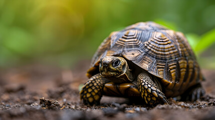 Obraz premium turtle on the ground