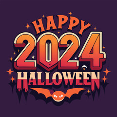 Happy Halloween 2024  Graphic, Festive Halloween Design