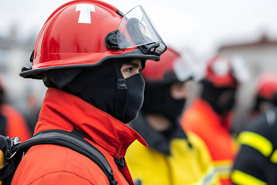 Fire Brigades and Emergency Teams in a City | Coordinated Urban Disaster Response and Rescue Operations