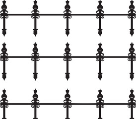 Pegions on wire silhouettes graphic vector