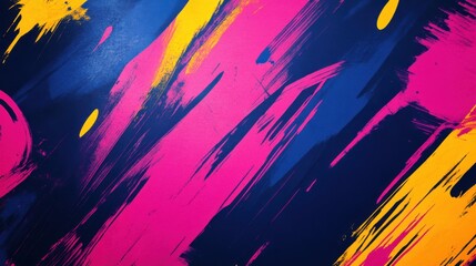 Dynamic Abstract Background with Sharp Arrows and Brush Strokes for Vibrant Movement