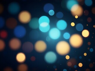 abstract background with bokeh disco ball, blue disco ball Dynamic liquid background in gradient. Ai image light ball, background , 