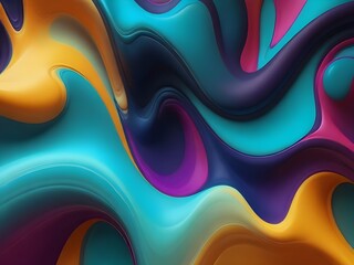 abstract background with circles disco ball, blue disco ball Dynamic liquid background in gradient. Ai image light ball, background , 