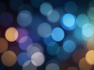 abstract background with bokeh disco ball, blue disco ball Dynamic liquid background in gradient. Ai image light ball, background , 