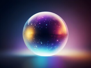 background disco ball, blue disco ball Dynamic liquid background in gradient. Ai image light ball, background , 