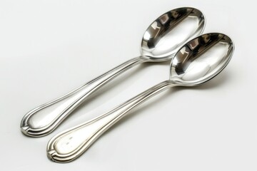 A pair of kitchen utensils resting on a flat surface, ideal for use in various food preparation tasks