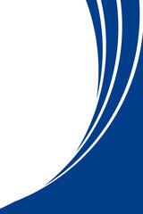 Abstract background of rainbow groovy design Wavy Line. Vector blue color pattern ready to use for fabric, textile, wrapping and more.	