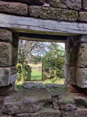 ruins of an old castle