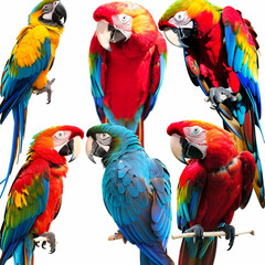 Naklejka premium parrot