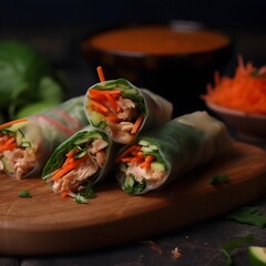 Asian Summer Rolls: Cold Snacks for Hot Days