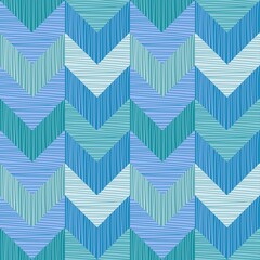 Hand drawn Seamless pattern. Colorful repeat pattern.Geometric abstract background.