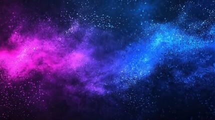 Fototapeta premium abstract dark blue and purple background with grainy texture and glowing light digital art