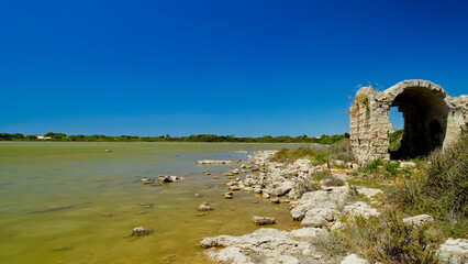 Riserva Naturale Salina Monaci, Torre Colimena,Taranto,Puglia,Italia