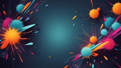 Obraz premium abstract colorful gradient background design wallpaper