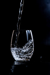 glass of water
