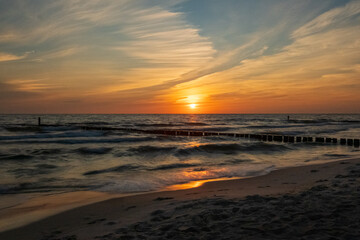 sunrise on the beach