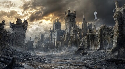 Halloween, Haunting, Witches, Ghosts, Haunted, Vampire, Cemetery, Pattern Background, Wallpaper, Cover and Screen for Smartphone, PC, Laptop, 9:16 and 16:9 Format