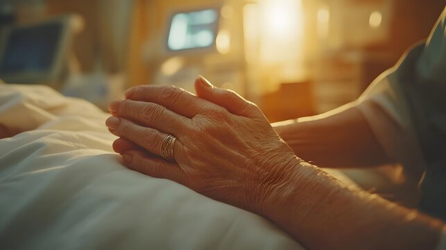 Compassionate Care and Holistic Healing in a Serene Hospital Room