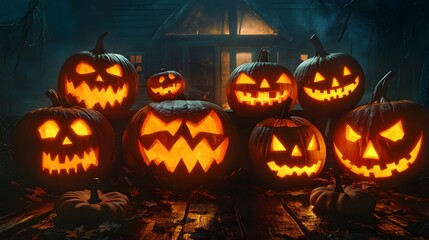 Halloween, Haunting, Witches, Ghosts, Haunted, Vampire, Cemetery, Pattern Background, Wallpaper, Cover and Screen for Smartphone, PC, Laptop, 9:16 and 16:9 Format