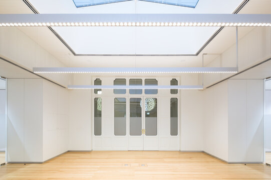 Modern and Bright Empty Office Space Interior