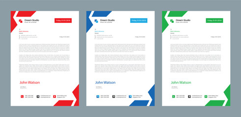 letterhead flyer corporate official minimal creative abstract professional informative newsletter magazine poster brochure design